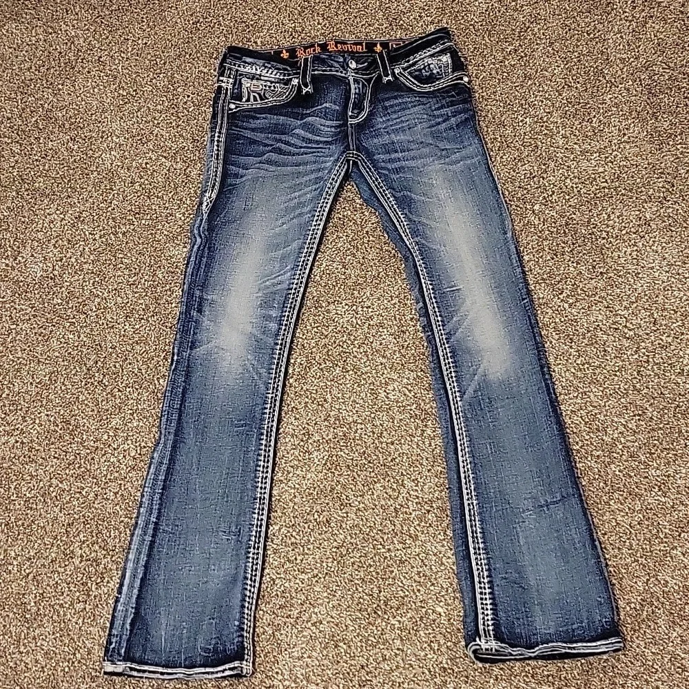 Rima Boot Stretch rock revival Jeans - Picture 5 of 6